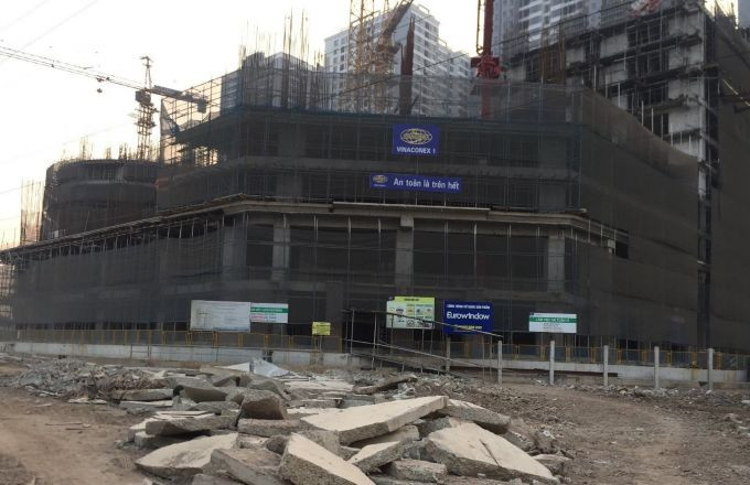 Dự án Sunshine Garden của chủ đầu tư Công ty Cổ phần Sao Ánh Dương. Ảnh Minh Hải Dự án Sunshine Garden của chủ đầu tư Công ty Cổ phần Sao Ánh Dương. Ảnh Minh Hải