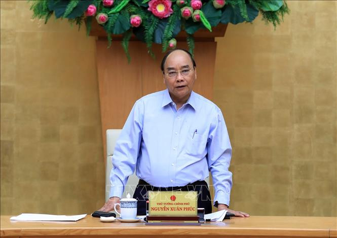 Thủ tướng chủ trì cuộc họp. Ảnh: TTXVN Thủ tướng chủ trì cuộc họp. Ảnh: TTXVN