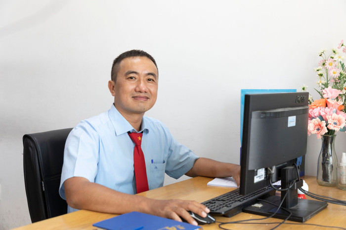 Thầy Phạm Thái Sơn - Giám đốc Trung tâm tuyển sinh Trường Đại học Công nghiệp Thực phẩm thành phố Hồ Chí Minh. Ảnh: NVCC Thầy Phạm Thái Sơn - Giám đốc Trung tâm tuyển sinh Trường Đại học Công nghiệp Thực phẩm thành phố Hồ Chí Minh. Ảnh: NVCC