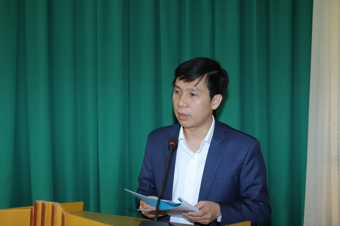 Phó giáo sư Lê Hoằng Bá Huyền - Hiệu trưởng Trường Cao đẳng Nông nghiệp Thanh Hóa. Ảnh: NVCC