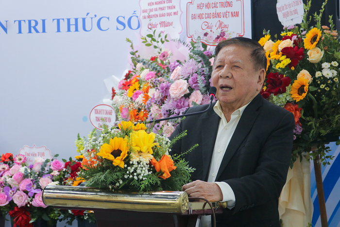 Phó giáo sư, Tiến sĩ Trần Xuân Nhĩ - Phó Chủ tịch Thường trực Hiệp hội Các trường đại học, cao đẳng Việt Nam. Ảnh: DN Phó giáo sư, Tiến sĩ Trần Xuân Nhĩ - Phó Chủ tịch Thường trực Hiệp hội Các trường đại học, cao đẳng Việt Nam. Ảnh: DN