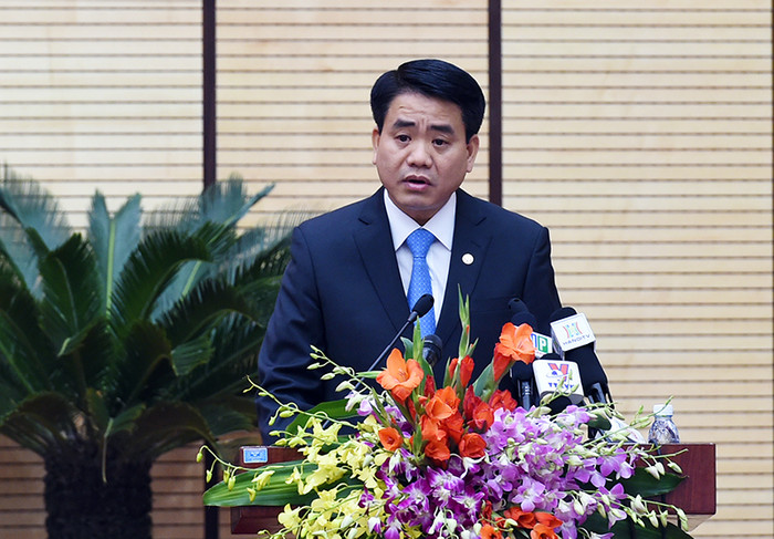 Ông Nguyễn Đức Chung, Chủ tịch UBND TP. Hà Nội có văn bản chỉ đạo làm rõ. Ảnh VGP Ông Nguyễn Đức Chung, Chủ tịch UBND TP. Hà Nội có văn bản chỉ đạo làm rõ. Ảnh VGP
