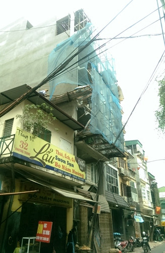 Công trình 30 Khương Trung. Ảnh: Tiến Thành Công trình 30 Khương Trung. Ảnh: Tiến Thành