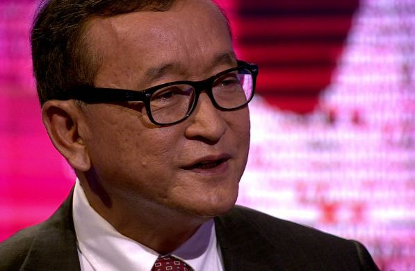 Ông Sam Rainsy, ảnh: @BBCHARDtalk. Ông Sam Rainsy, ảnh: @BBCHARDtalk.