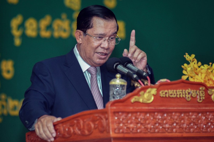 Thủ tướng Campuchia Hun Sen, ảnh: Khem Sovannara / The Cambodia Daily. Thủ tướng Campuchia Hun Sen, ảnh: Khem Sovannara / The Cambodia Daily.