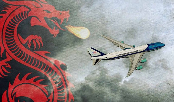 Hình minh họa bài bình luận của Đô đốc James A. Lyons trên The Washington Times. Hình minh họa bài bình luận của Đô đốc James A. Lyons trên The Washington Times.