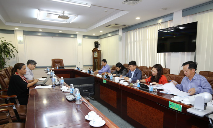 Quang cảnh buổi làm việc. Ảnh: npt.com.vn