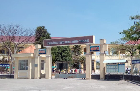 Trường Tiểu học Bình Chánh. (Ảnh: H.L) Trường Tiểu học Bình Chánh. (Ảnh: H.L)