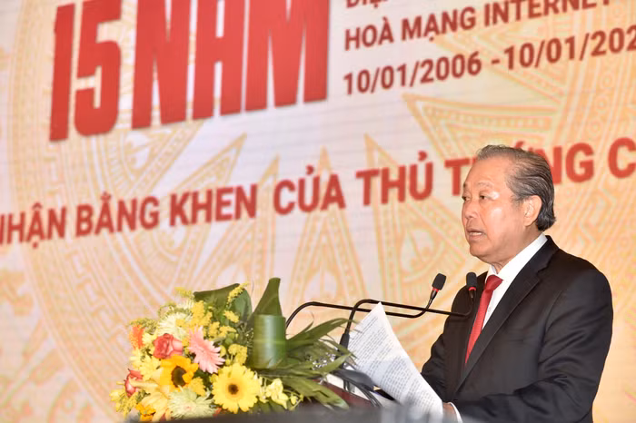 Phó Thủ tướng Thường trực Chính phủ Trương Hòa Bình. Ảnh: VGP Phó Thủ tướng Thường trực Chính phủ Trương Hòa Bình. Ảnh: VGP