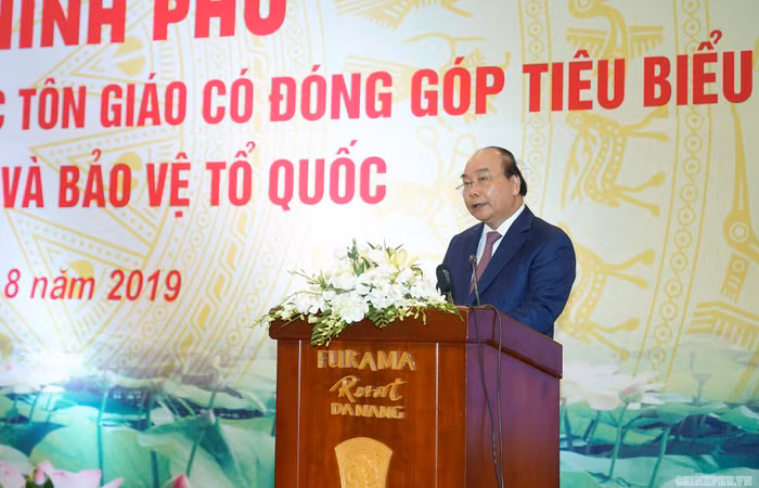 Thủ tướng phát biểu. Ảnh: VGP