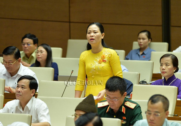 Đại biểu Nguyễn Thị Thu Dung. (Ảnh: Quochoi.vn) Đại biểu Nguyễn Thị Thu Dung. (Ảnh: Quochoi.vn)