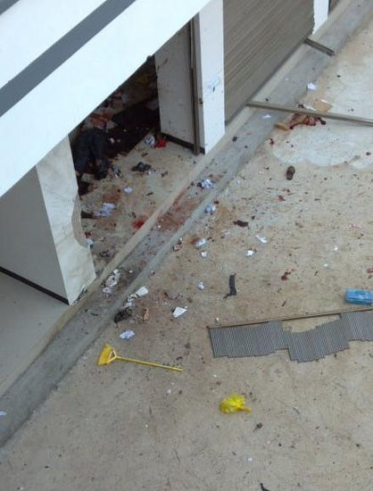 Hiện trường vụ nổ Hiện trường vụ nổ