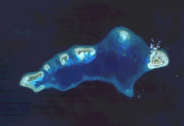 Sân bay quân sự trên đảo Thị Tứ trong quần đảo Trường Sa thuộc chủ quyền Việt Nam do Philippines chiếm đóng và xây dựng trái phép