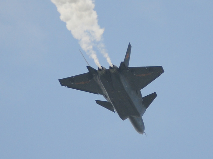 J-20 bay thử thành công hôm 12/5 tại căn cứ quân sự Thành Đô, thủ phủ tỉnh Tứ Xuyên