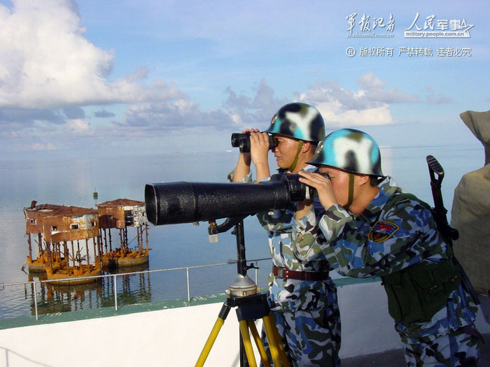 Các công trình quân sự Trung Quốc xây dựng trái phép ở Trường Sa khá kiên cố Các công trình quân sự Trung Quốc xây dựng trái phép ở Trường Sa khá kiên cố