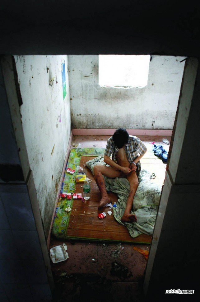 Điều trị không hiệu quả do sử dụng ma túy trong một thời gian quá dài, những ngày cuối cùng Ngô Quế Lâm trở về phòng trọ