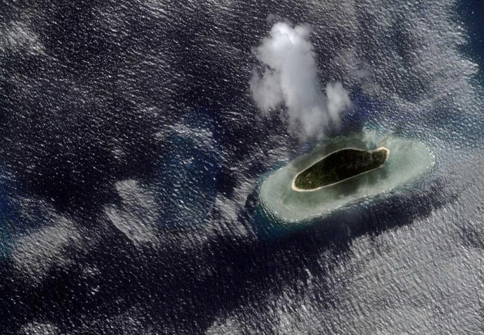 Sân bay quân sự trên đảo Ba Bình trong quần đảo Trường Sa thuộc chủ quyền Việt Nam do Đài Loan chiếm đóng và xây dựng trái phép