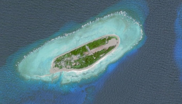 Sân bay quân sự trên đảo Ba Bình trong quần đảo Trường Sa thuộc chủ quyền Việt Nam do Đài Loan chiếm đóng và xây dựng trái phép