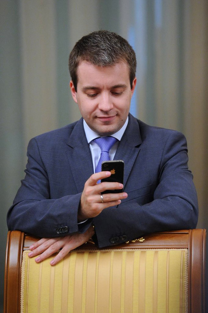 Ông Nikola Nikiforov trước giờ họp Nội các mới