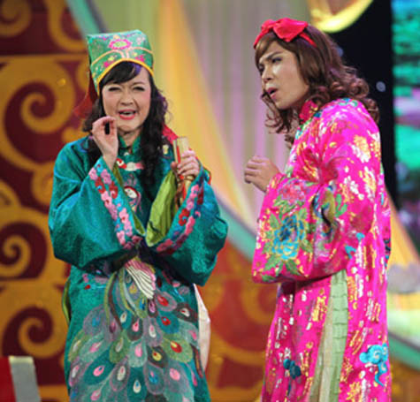 Vân Dung trên chương trình Táo quân Vân Dung trên chương trình Táo quân