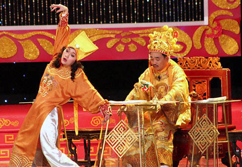 Hình ảnh trong chương trình Táo quân 2013