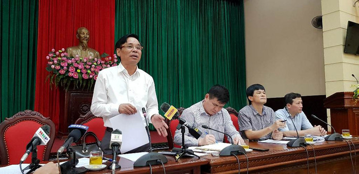 Ông Chu Phú Mỹ trả lời các câu hỏi của phóng viên. (Ảnh: Đỗ Thơm) Ông Chu Phú Mỹ trả lời các câu hỏi của phóng viên. (Ảnh: Đỗ Thơm)