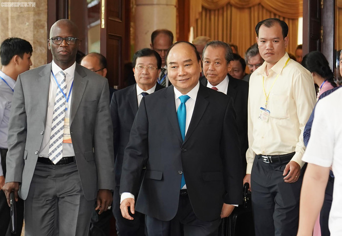 Thủ tướng và các đại biểu tham dự Hội nghị. Ảnh: VGP Thủ tướng và các đại biểu tham dự Hội nghị. Ảnh: VGP