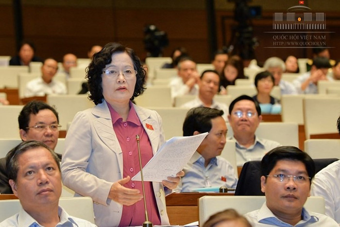 Đại biểu Trần Thị Quốc Khánh. (Ảnh: Quochoi.vn) Đại biểu Trần Thị Quốc Khánh. (Ảnh: Quochoi.vn)