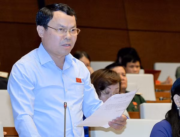 Đại biểu Nguyễn Tiến Sinh. (Ảnh: Quochoi.vn)