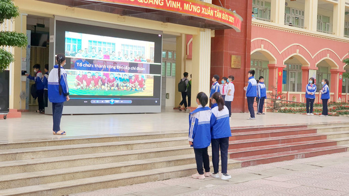 BHYT giúp chăm sóc sức khỏe học sinh. Ảnh: M.Đ BHYT giúp chăm sóc sức khỏe học sinh. Ảnh: M.Đ