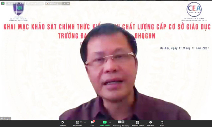 TS. Lê Mỹ Phong – Phó Cục trưởng phụ trách Cục Quản lý chất lượng – Bộ Giáo dục và Đào tạo. TS. Lê Mỹ Phong – Phó Cục trưởng phụ trách Cục Quản lý chất lượng – Bộ Giáo dục và Đào tạo.