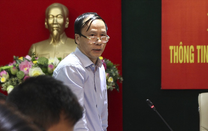 Ông Nguyễn Hoài Nam thừa nhận việc thực hiện khắc phục sai phạm chưa đến nơi đến chốn, chưa quyết liệt. Ảnh: T.V Ông Nguyễn Hoài Nam thừa nhận việc thực hiện khắc phục sai phạm chưa đến nơi đến chốn, chưa quyết liệt. Ảnh: T.V