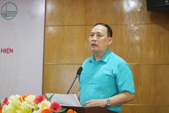 Giáo sư Nguyễn Đình Đức - Chủ tịch Hội đồng trường, Trường Đại học Công nghệ. Ảnh: Doãn Nhàn HT-chuyengia (1).png