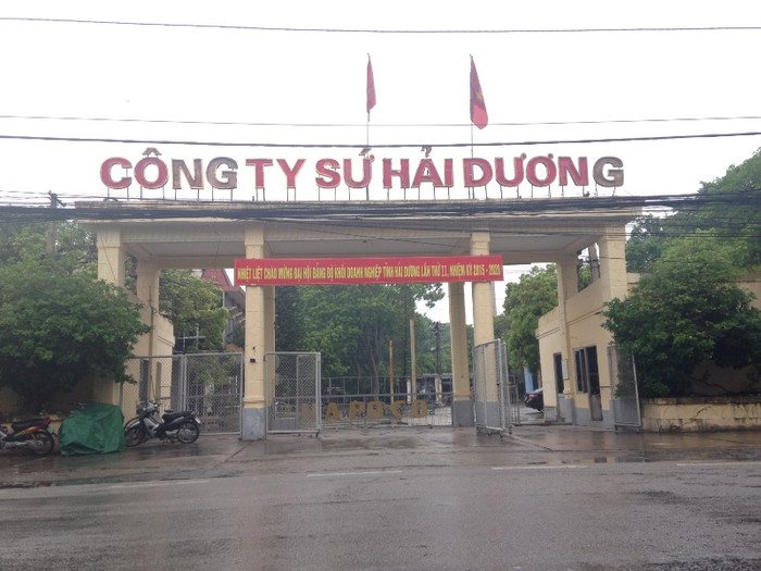 Nhà máy Sứ Hải Dương - nơi có nhiều giá trị lịch sử, giáo dục tại tỉnh Hải Dương. Ảnh: Hải Ninh Nhà máy Sứ Hải Dương - nơi có nhiều giá trị lịch sử, giáo dục tại tỉnh Hải Dương. Ảnh: Hải Ninh