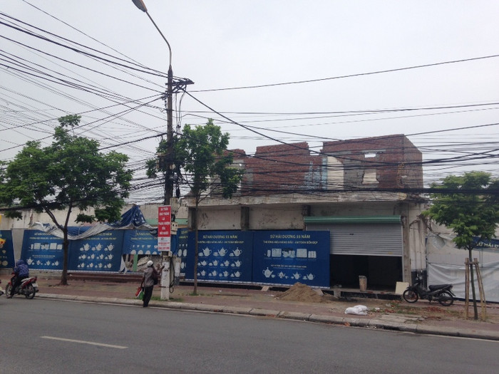 Khu đất có giá trị lịch sử to lớn, niềm tự hào của người dân tỉnh Hải Dương sắm biến thành khu đô thị của doanh nghiệp tư nhân. Ảnh: Hải Ninh