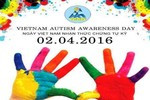 Biểu trưng Ngày nhận thức về tự kỷ tại Việt Nam. Ảnh: VAN.