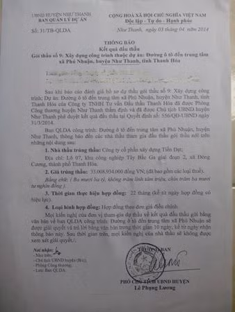 Doanh nghiệp chào giá thấp hơn lại bị đánh trượt, sự việc chưa có tiền lệ. Doanh nghiệp chào giá thấp hơn lại bị đánh trượt, sự việc chưa có tiền lệ.