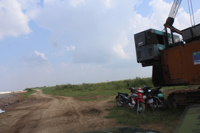 Hình ảnh mới nhất tại Nhà máy nhiệt điện Sông Hậu 1, huyện Châu Thành, tỉnh Tiền Giang.