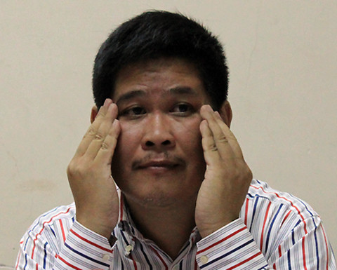 Nghệ sĩ Phước Sang, chủ hãng phim cùng tên, hãng phim có tiếng ở TP.HCM.