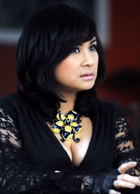 Ca sĩ Thanh Lam.