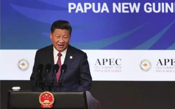 Chủ tịch Trung Quốc Tập Cận Bình phát biểu tại hội nghị thượng đỉnh APEC 2018, ảnh: SCMP. Chủ tịch Trung Quốc Tập Cận Bình phát biểu tại hội nghị thượng đỉnh APEC 2018, ảnh: SCMP.