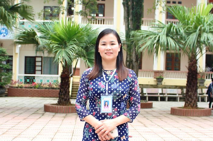 Cô giáo Ánh Tuyết cho rằng để học sinh sợ toán là thất bại của người dạy toán (Ảnh: Lại Cường)