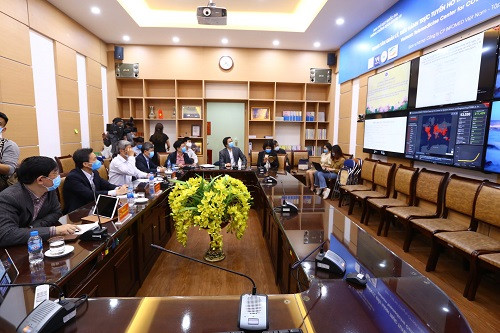 Quang buổi hội chẩn trực tuyến. Ảnh: VGP Quang buổi hội chẩn trực tuyến. Ảnh: VGP