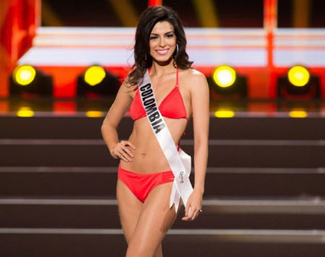 Hoa hậu Colombia trong Hoa Hậu Hoàn Vũ 2013. Ảnh: Depplus. Hoa hậu Colombia trong Hoa Hậu Hoàn Vũ 2013. Ảnh: Depplus.