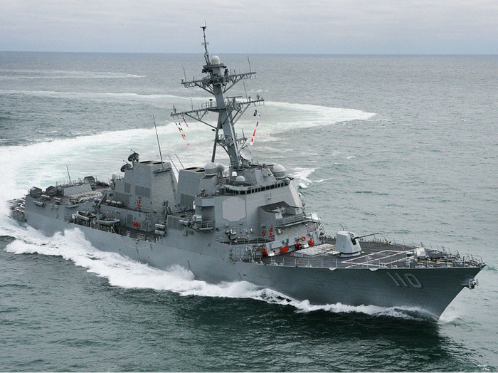 Chiến hạm Hoa Kỳ USS William P. Lawrence, ảnh: The National Interest. Chiến hạm Hoa Kỳ USS William P. Lawrence, ảnh: The National Interest.