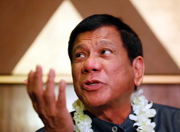 Ông Rodrigo Duterte, ảnh: AP. Ông Rodrigo Duterte, ảnh: AP.