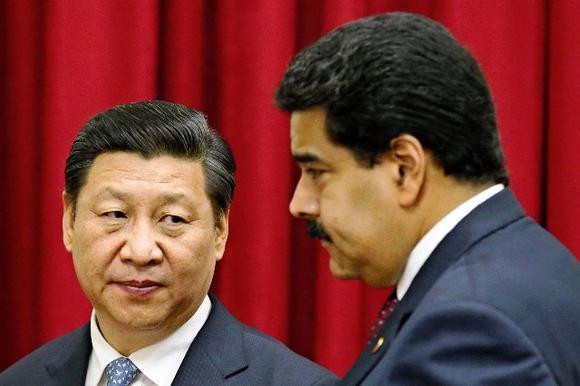 Chủ tịch Trung Quốc Tập Cận Bình và Tổng thống Venezuela Maduro. Ảnh: Reuters / Nikkei Asian Review. Chủ tịch Trung Quốc Tập Cận Bình và Tổng thống Venezuela Maduro. Ảnh: Reuters / Nikkei Asian Review.