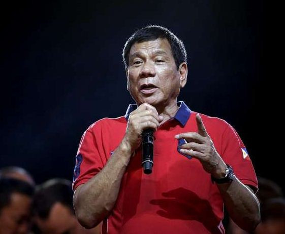 Tân Tổng thống Philippines Rodrigo Duterte, ảnh: EPA / The Straits Times. Tân Tổng thống Philippines Rodrigo Duterte, ảnh: EPA / The Straits Times.