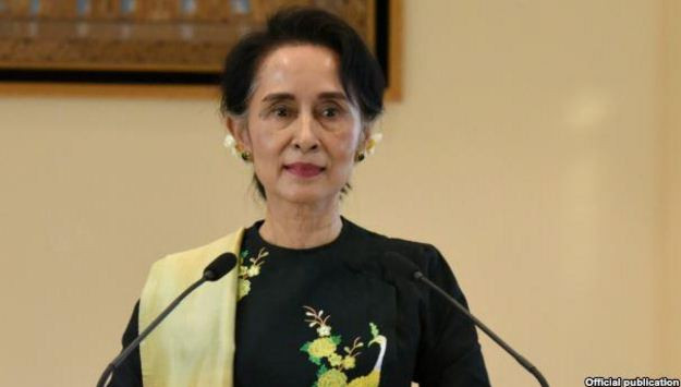 Tân Ngoại trưởng Myanmar – Cố vấn nhà nước Myanmar Aung San Suu Kyi. Ảnh: Official Pubication. Tân Ngoại trưởng Myanmar – Cố vấn nhà nước Myanmar Aung San Suu Kyi. Ảnh: Official Pubication.