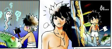 Thạch Sanh hạ gục chằn tinh. >>Truyện "Cây tre trăm đốt": Con gái Phú ông "mua chồng" ngoài chợ >>Vợ Mai An Tiêm dùng nhan sắc bẫy cá về thịt >>Bản hiếu học ở cuối trời Tây Bắc >>Những hình ảnh ấn tượng về trẻ em ở Trường Sa >>Những trò chơi thuở ấu thơ của học trò